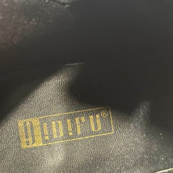 Ankle Heeled Soft Booties with Zippers - Black - 8.5 - Picture 7 of 15